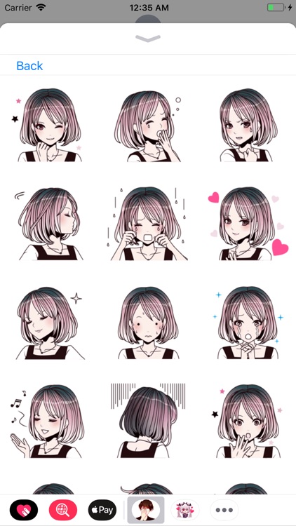 iStickers: Anime Stickers screenshot-3