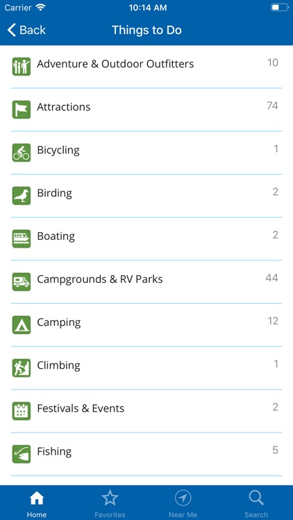 Blue Ridge Pkwy Travel Planner