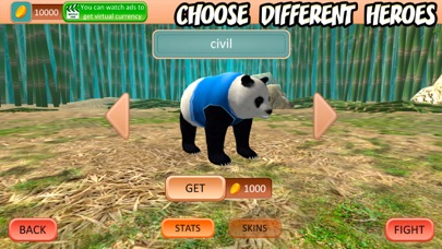 Panda Fighting - Battle League screenshot 2