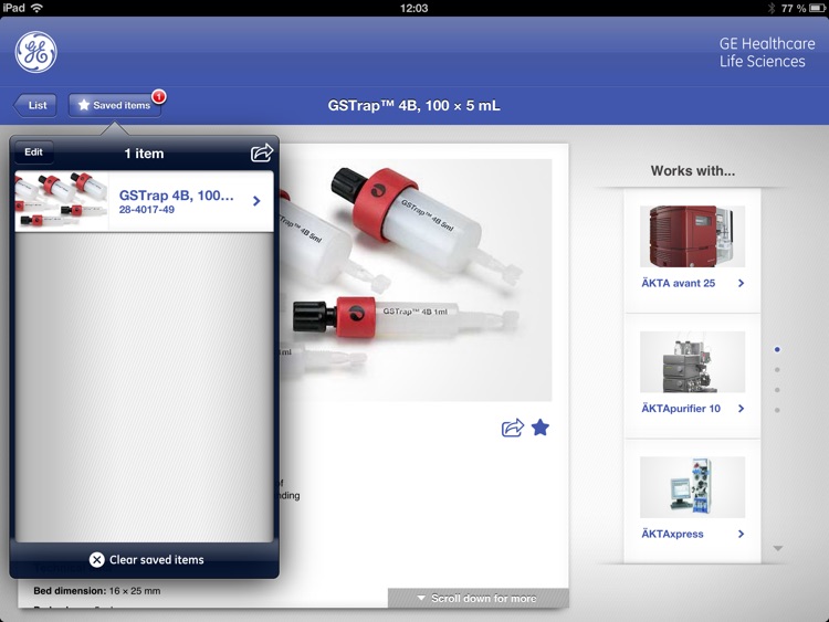 GE Purify for iPad screenshot-4