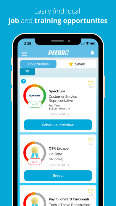 How to cancel & delete Peerro: Pathway to employment from iphone & ipad 3