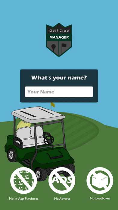 Golf Club Manager screenshot 1
