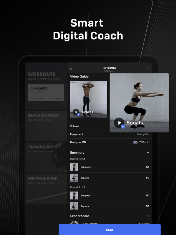 Freeletics: HIIT Fitness Coach screenshot