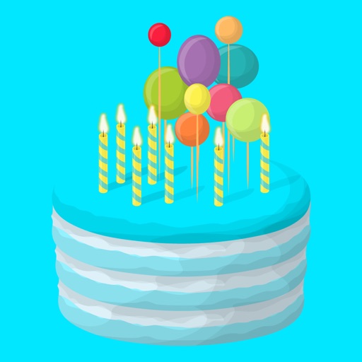 Wish Happy Birthday Stickers iOS App