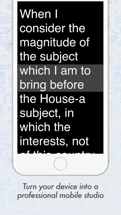 Prof. Hornet Easy Teleprompter screenshot-0