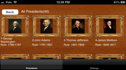 How to cancel & delete American Presidents Encycl. from iphone & ipad 2