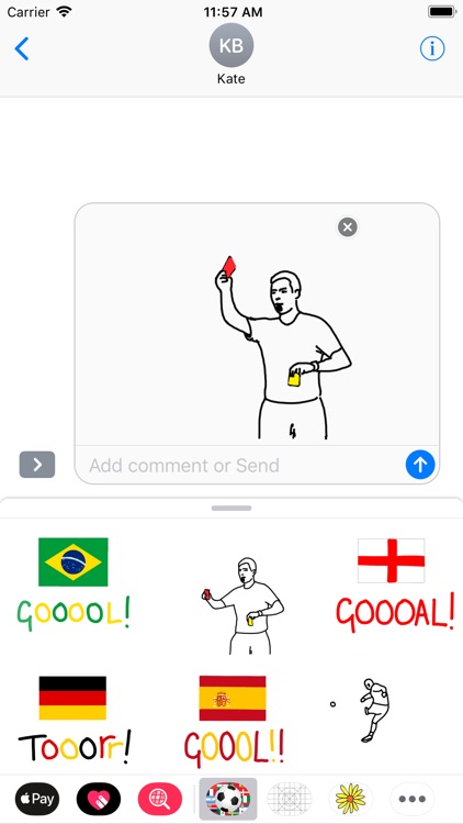 Goalmoji Football Stickers