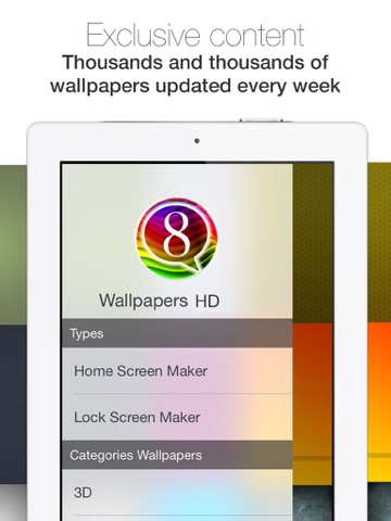 Wallpapers HD + Backgrounds screenshot 3