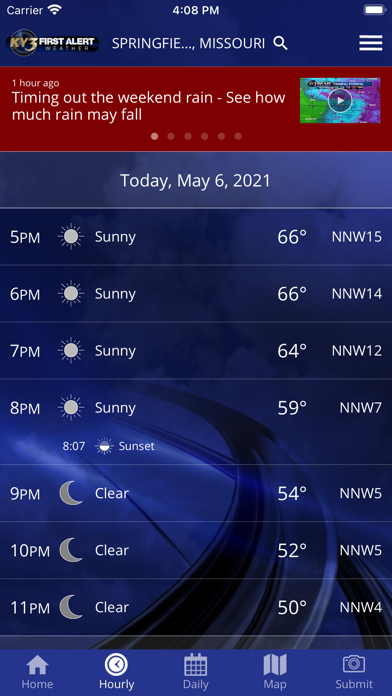 KSPR Weather screenshot 2