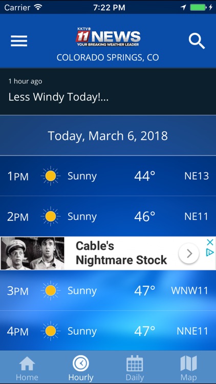 KKTV Weather and Traffic