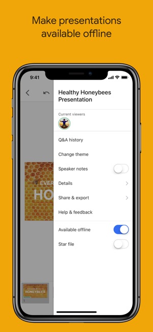 google slides on the app store google presentations