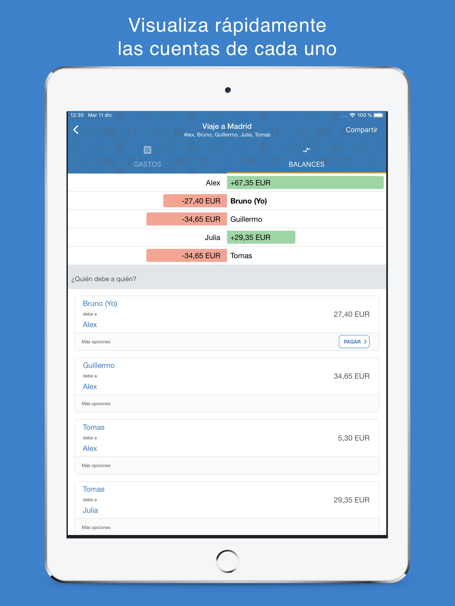 Tricount - Split group bills screenshot 3