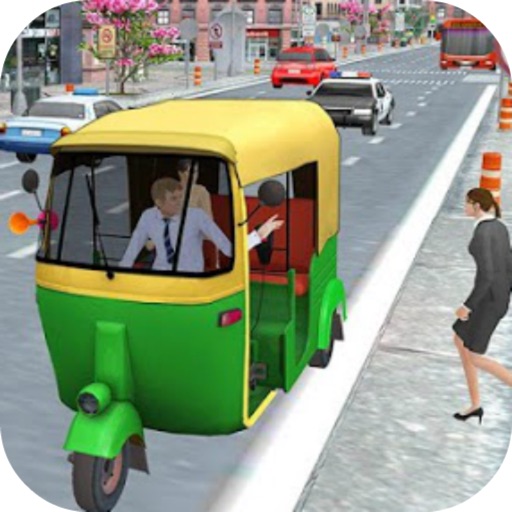 Auto Rickshaw Driving Pro Icon