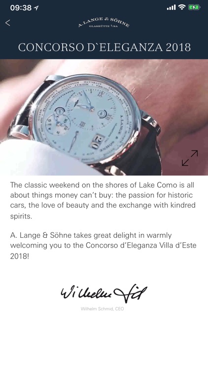 A. Lange & Söhne at Concorso