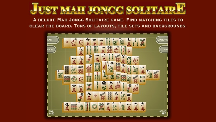 Mah Jongg Tiles Solitaire screenshot-0