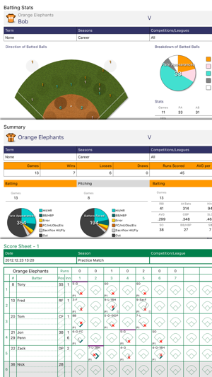 Softball Stats(圖5)-速報App