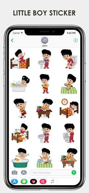 Little Boy Emojis(圖2)-速報App