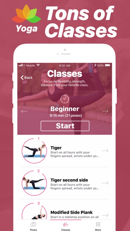 Yoga - Poses & Classes