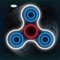 Relaxing fidget spinner simulator game