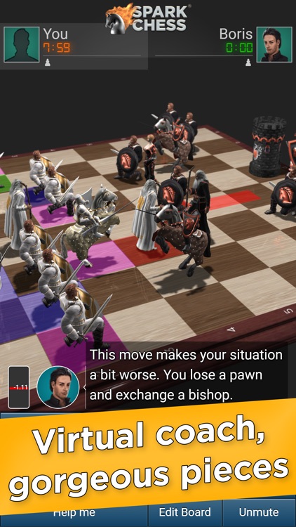 sparkchess.com at WI. SparkChess: Play chess online vs the computer or in  multiplayer
