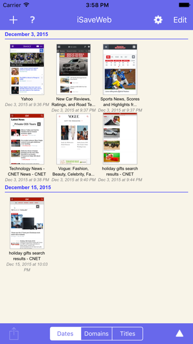 App preview