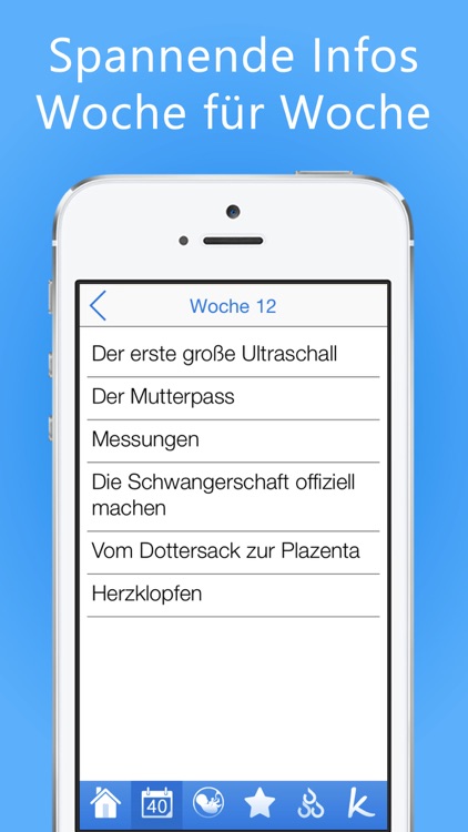 Meine Schwangerschafts-App