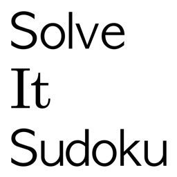 Solve It Sudoku