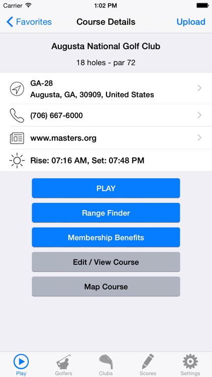 Golf GPS Rangefinder Scorecard screenshot-8