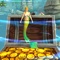 Welcome to Mermaid Sea Attack Simulator game in which you will drive hungry mermaid in the frozen water in the ocean and hunt the water animals including monster sharks, fishes and crocodiles for mermaid ocean survival