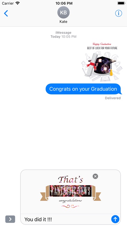 Animated Congrats Stickers screenshot-4