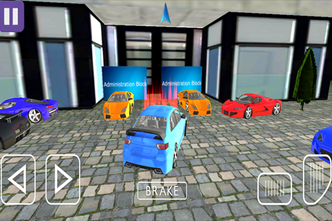 Real Car Parking University 3D screenshot 2
