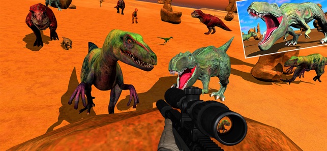 Desert Dinosaur Shooter Pro(圖4)-速報App