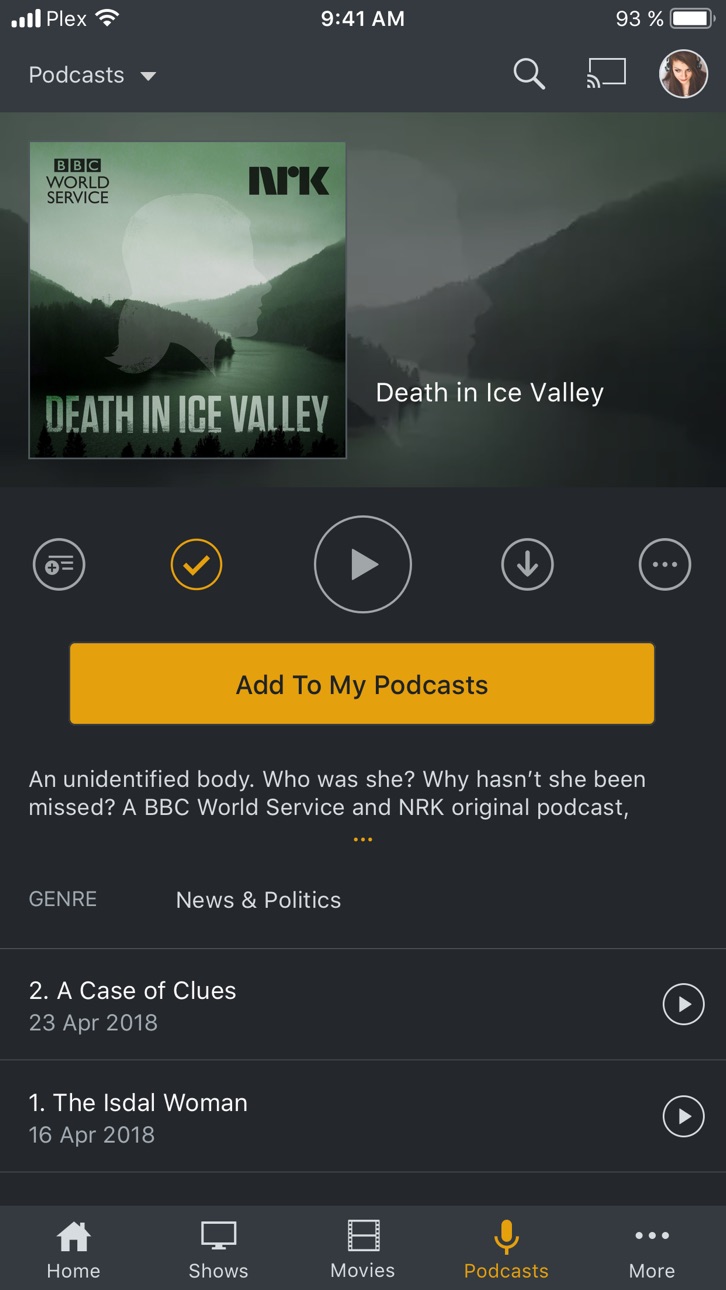 Plex Playback Hack screenshot 3 - iOS app interface