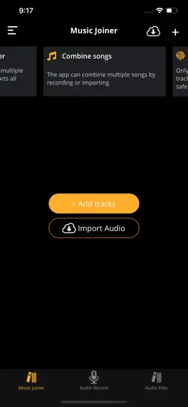Game screenshot Music Joiner - Merge Audio hack