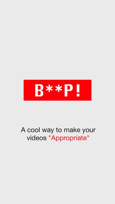 Beep - Censor videos easily Screenshot 1