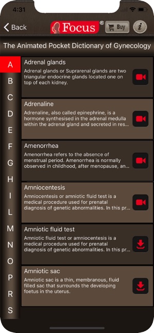 Gynecology Dictionary(圖2)-速報App