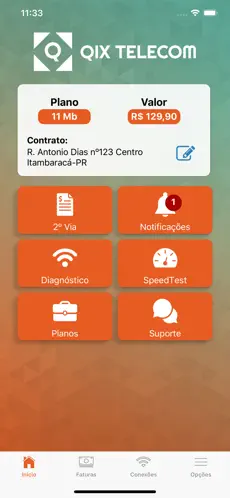 Screenshot 2 Qix Cliente iphone