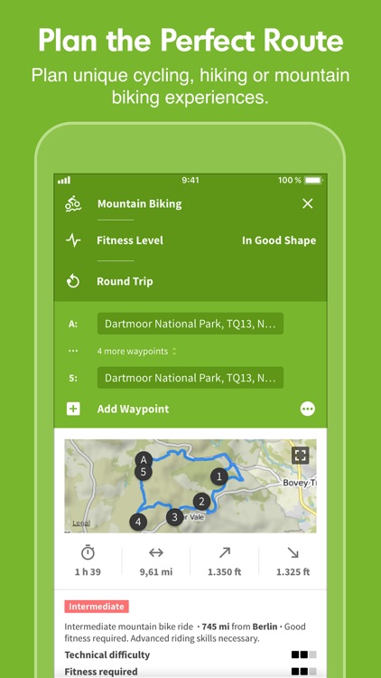Komoot — Cycling & Hiking Maps screenshot-0