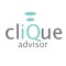 This is the clients' view of CliQue Advisor, a financial health technology designed for financial advice professionals such as accountants, wealth managers and financial planners