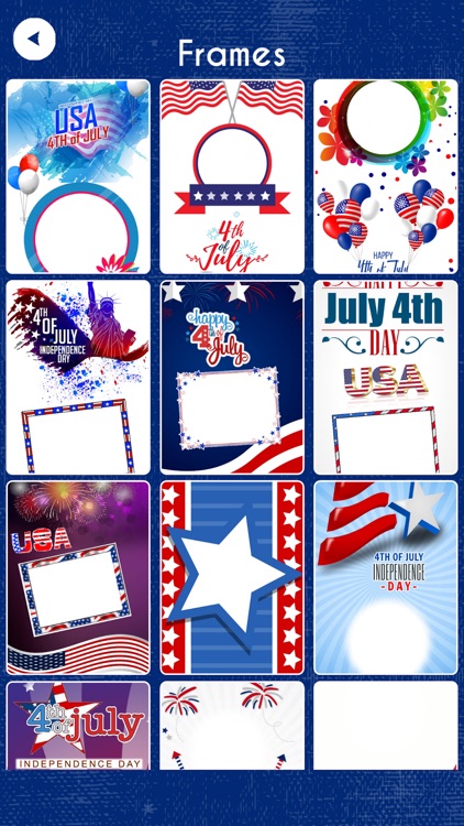 4th of July Photo Frames HD screenshot-3