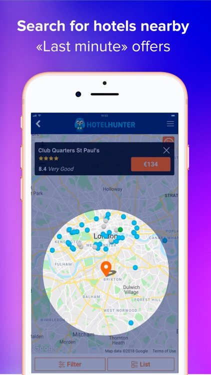 Hotelhunter - hotels nearby screenshot-3