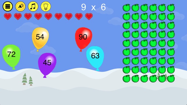 Times Tables Balloon Pop Lite(圖4)-速報App