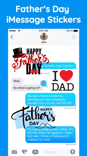 Happy Father's Day Sticker App(圖2)-速報App