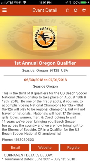 Pro-Am Beach Soccer(圖3)-速報App