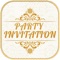 Icon Party Invitation Card Creator