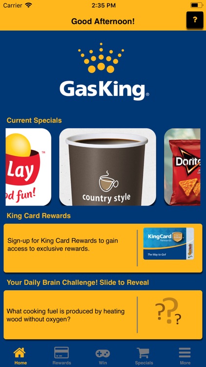 Gas King App