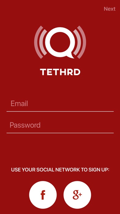 Tethrd App screenshot 3