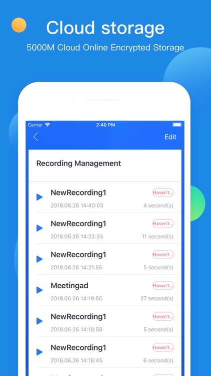 voice recorder--recording app screenshot-4