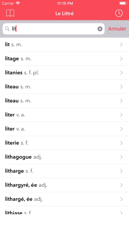 French Dictionary Le Littré