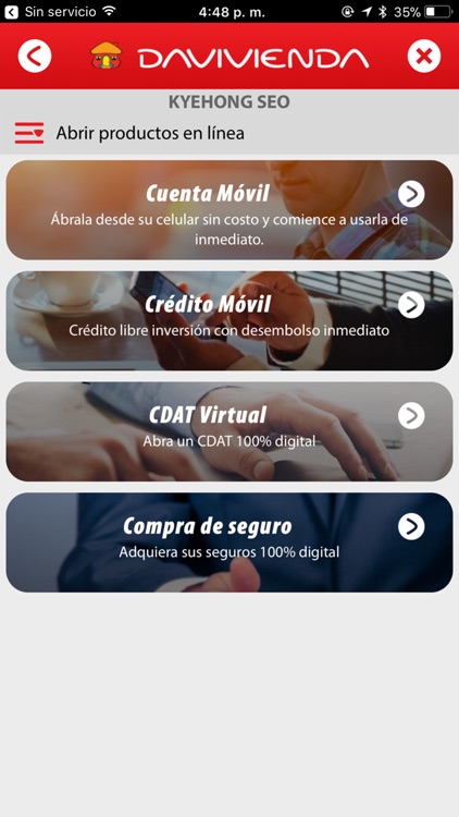 Davivienda Móvil screenshot-3